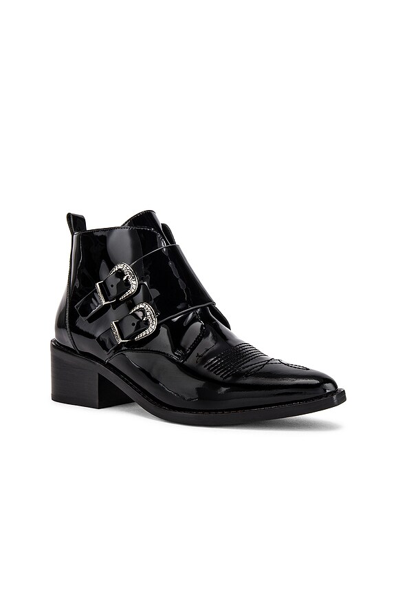 view 2 of 5 БОТИЛЬОНЫ SARA in Black Patent