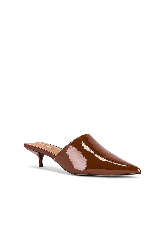 view 2 of 5 Trink Kitten Heel Mule in Cognac