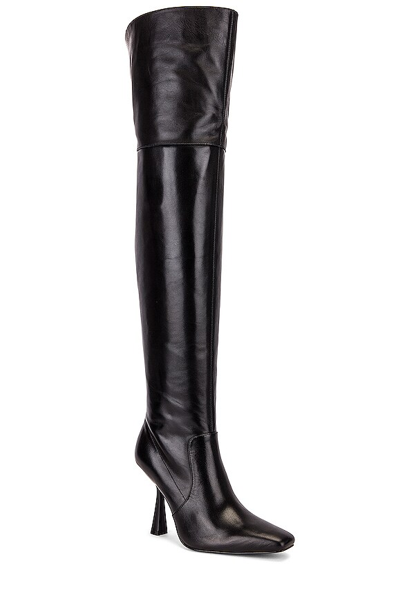 view 2 of 5 Villa Over The Knee Boot in Black