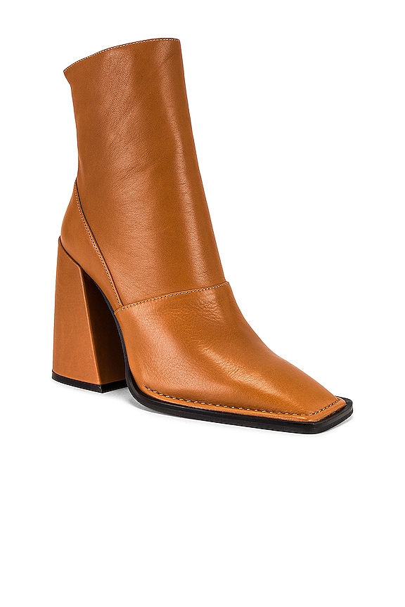 view 2 of 5 Eden Bootie in Tan Leather