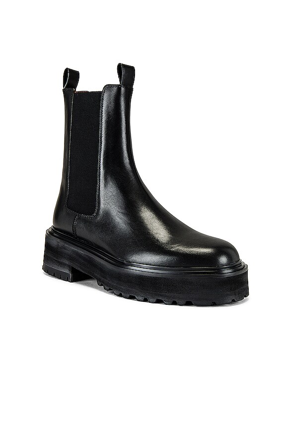 view 2 of 5 ROBBIE ブーツ in Black Burnished