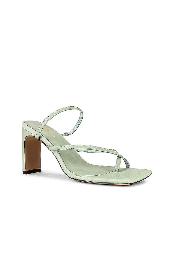 view 2 of 5 Esther Mule Sandal in Sage Leather