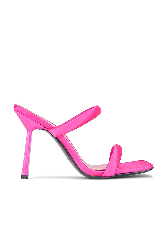 view 1 of 5 Ashley Mule in Pink Satin