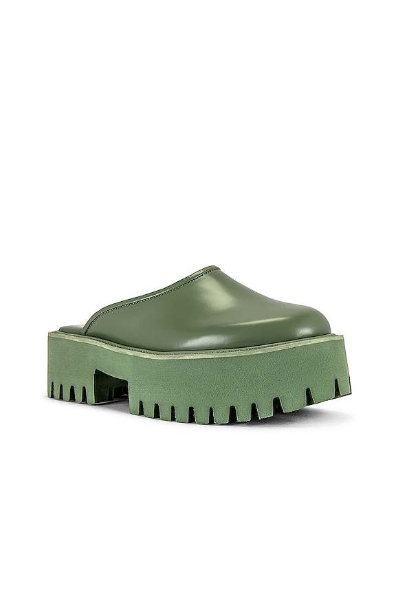 view 2 of 5 Quinn Clog in Sage Leather