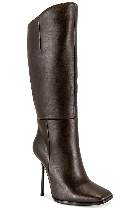 view 2 of 5 Charlie Boot in Choc Leather