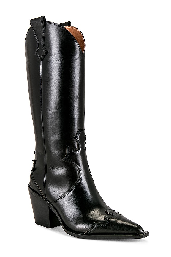 view 2 of 5 Margot Boot in Black & Black Leather