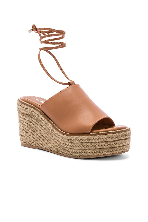 view 2 of 5 Kahlo Wedge in Light Tan Suede
