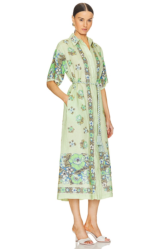 view 2 of 3 VELMA 셔츠 드레스 in Seafoam