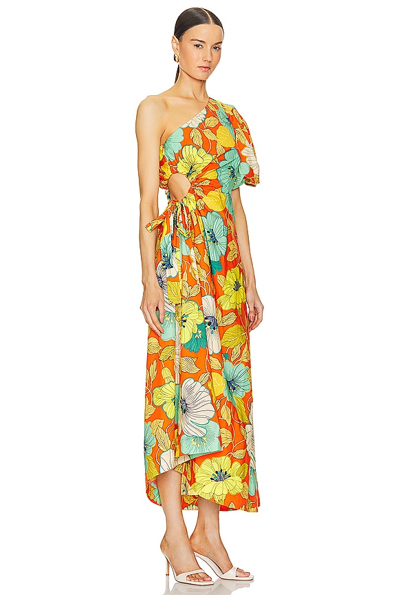 view 2 of 4 ПЛАТЬЕ МИДИ PIATO in Marigold