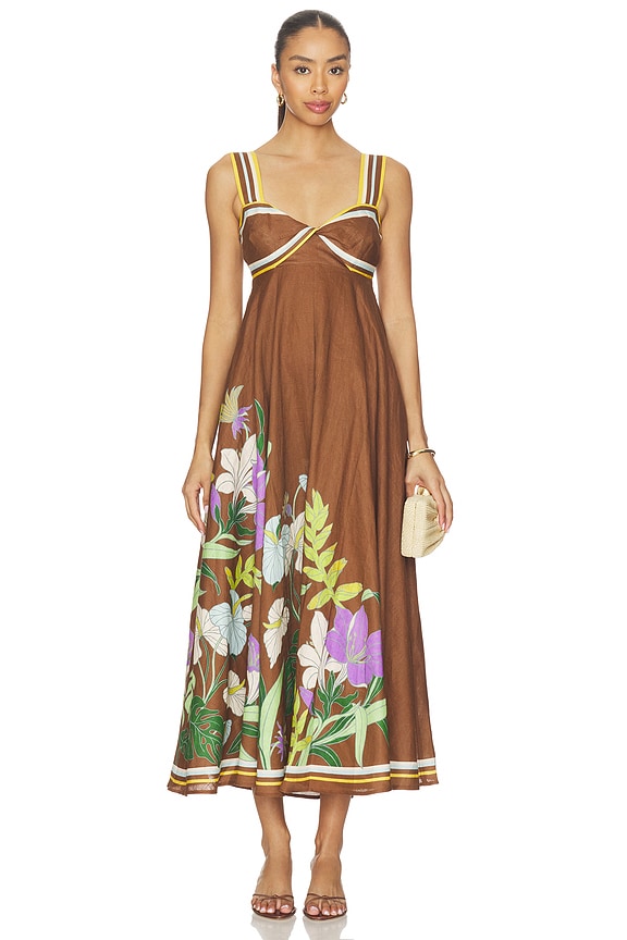 view 1 of 3 ROBE ALFIE in Chocolate