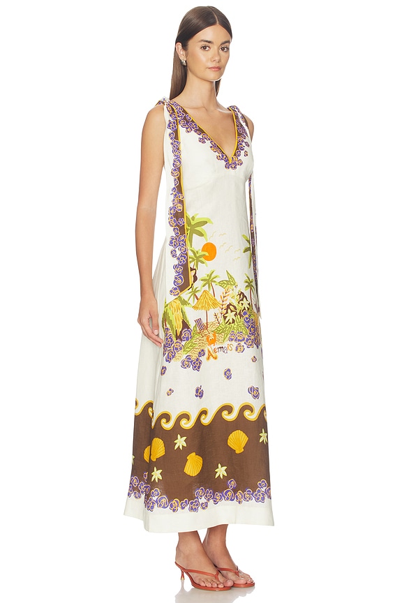 view 2 of 3 Island Cove Ballet Day Dress in Cream