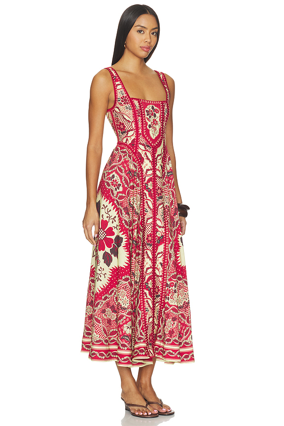 view 2 of 4 Kenny Midi Dress in Red