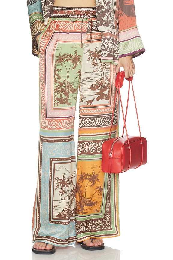 view 1 of 7 Alberta Silk Pant in Multi