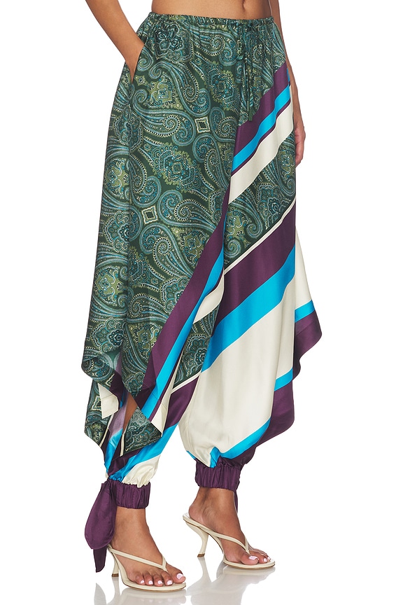 view 2 of 6 Joni Silk Pant in Multi