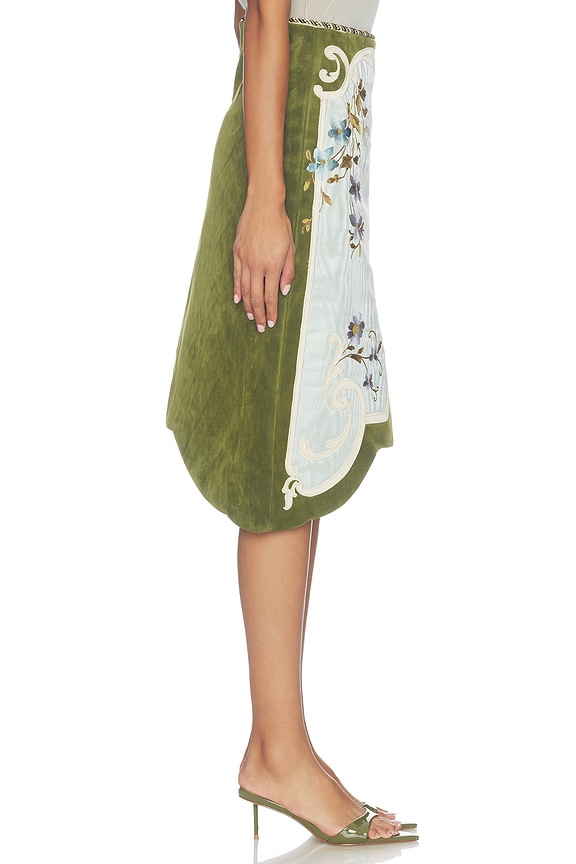 view 2 of 6 Odessa Embroidered Skirt in Multi