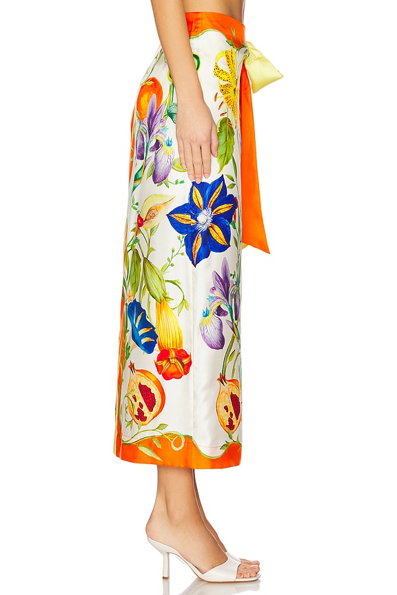 view 2 of 6 Flores Sarong Skirt in Multi