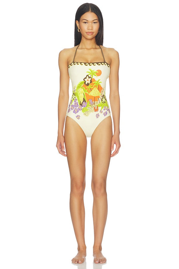 view 2 of 5 MAILLOT DE BAIN ISLAND COVE in Cream