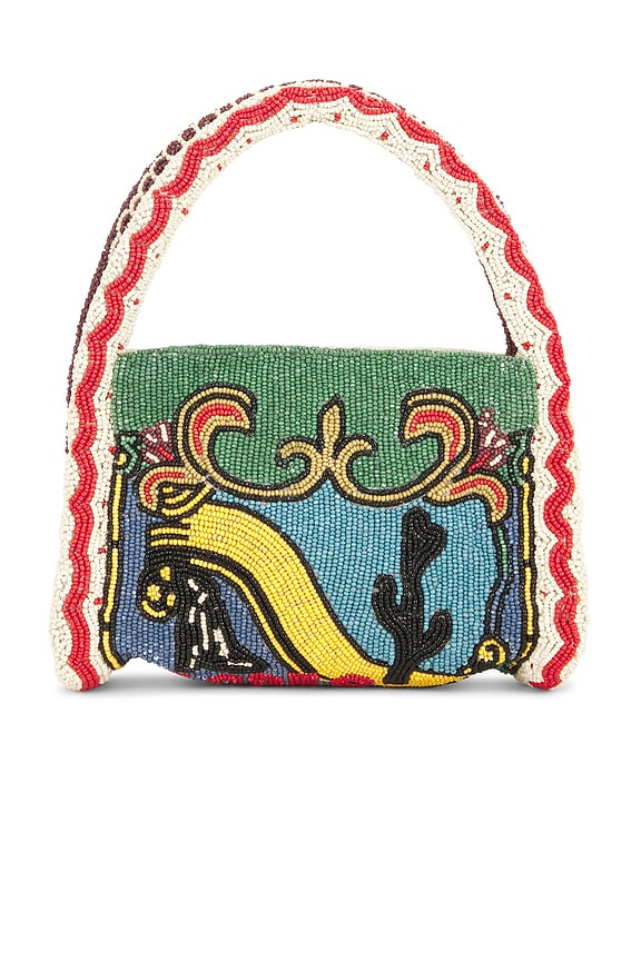 view 2 of 6 Ace Beaded Barrel Bag in Multi