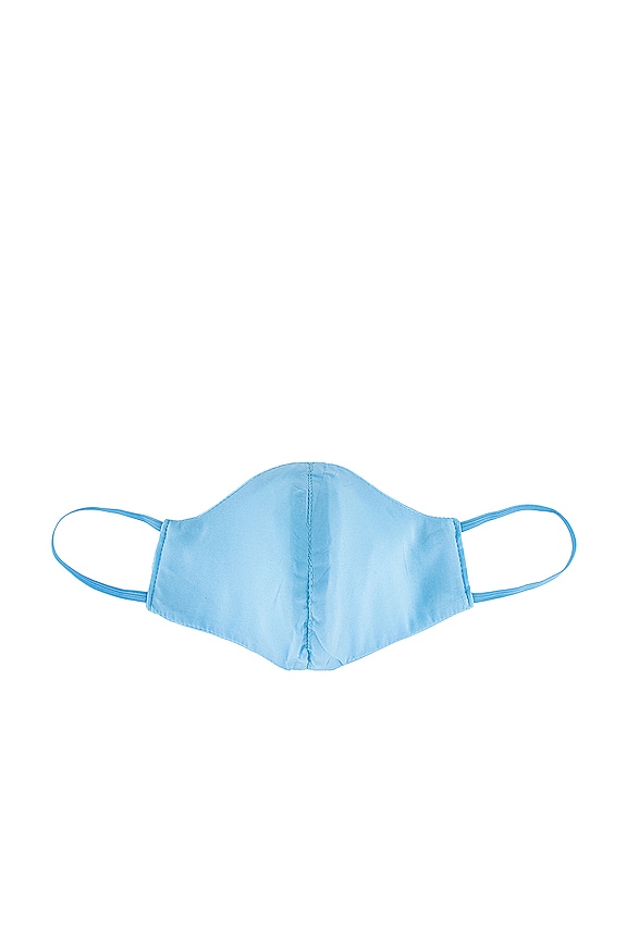 view 2 of 2 Silk Face Mask in Pacific