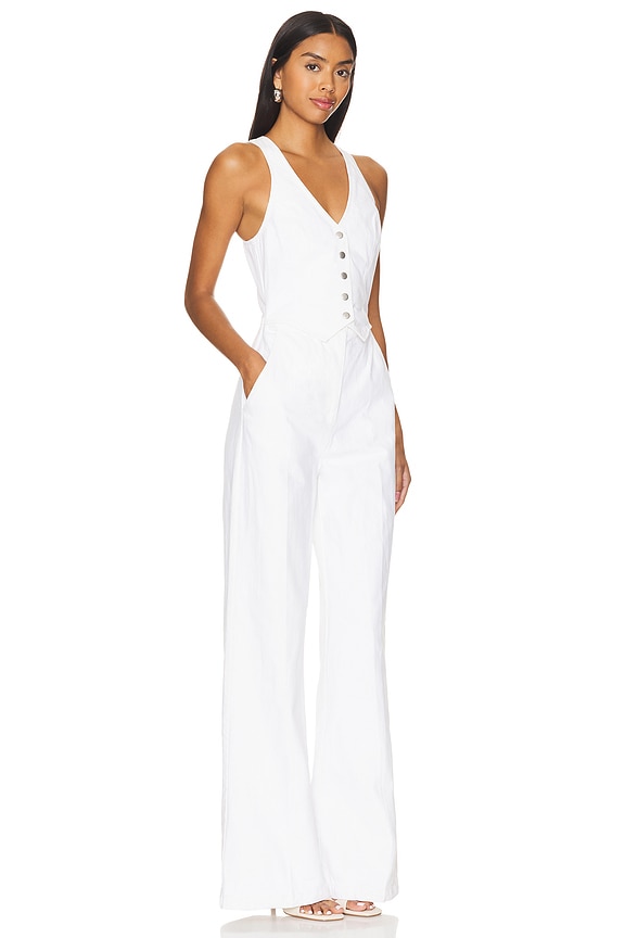 view 2 of 3 x REVOLVE Ethan Jumpsuit in White