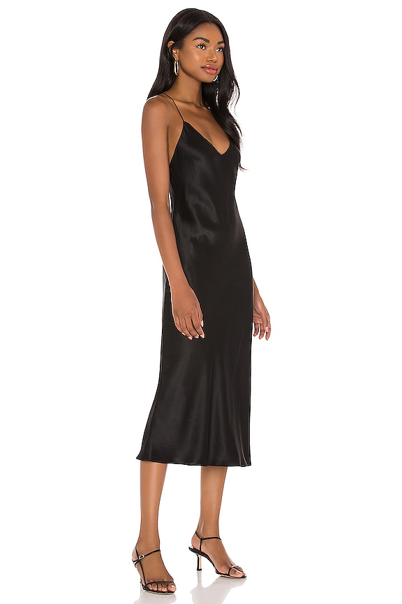 view 2 of 3 x REVOLVE Holley Midi Slip Dress in Black