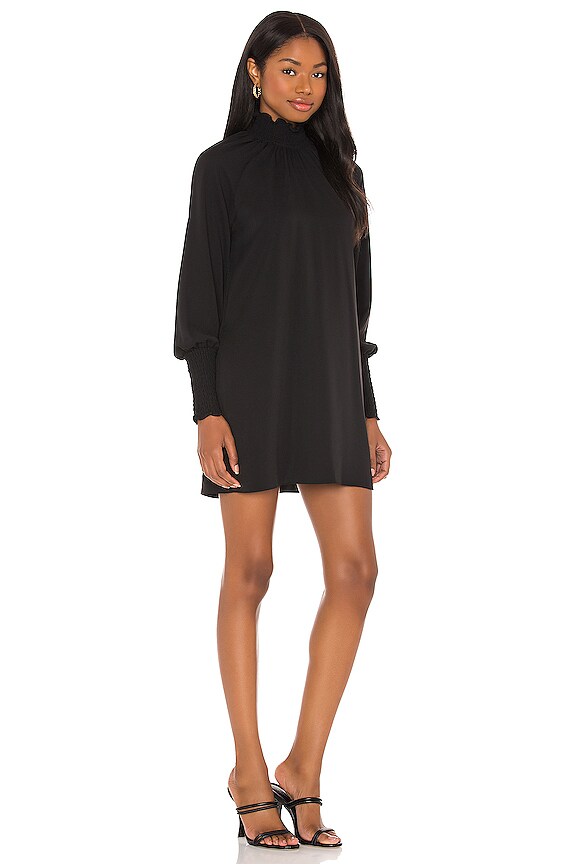 view 2 of 3 ROBE COURTE NOEMI in Black