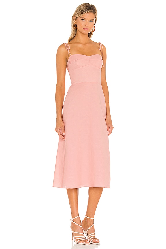 view 2 of 3 X REVOLVE Cava Midi Dress in Blush