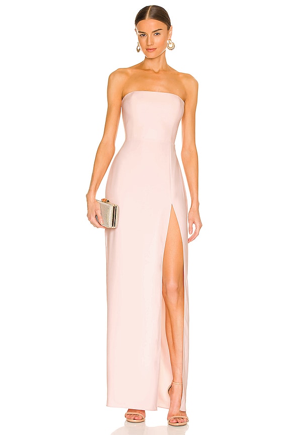 view 2 of 5 x REVOLVE Mandy Gown in Blush