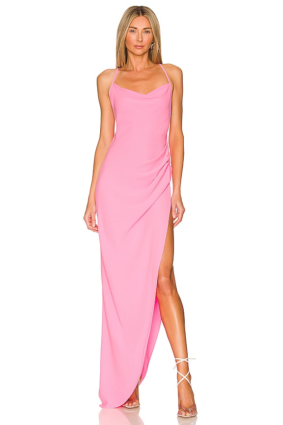 view 2 of 4 Janet Gown in Shocking Pink