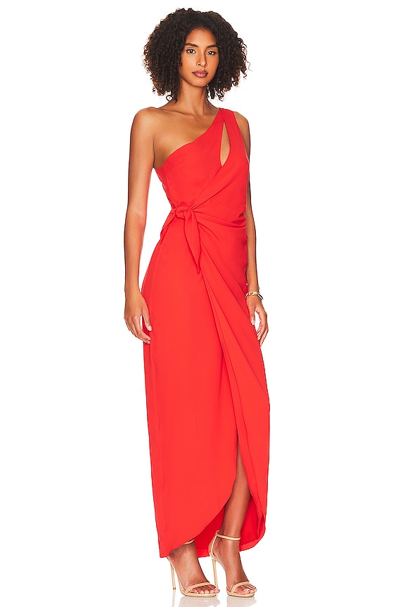 view 2 of 3 ROBE DE SOIRÉE CONETTA in Crimson