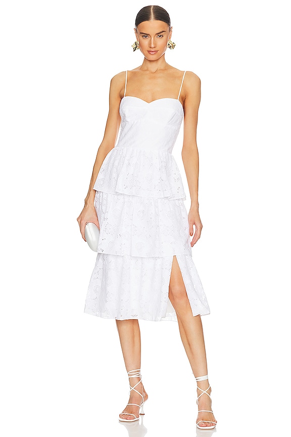 Amanda Uprichard Rosalia Dress in White | REVOLVE