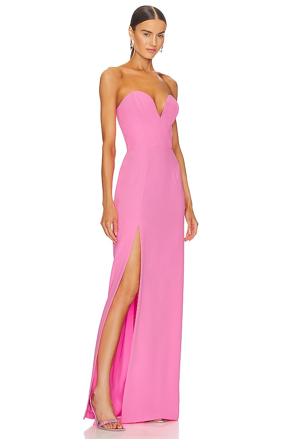 view 2 of 3 x REVOLVE Cherri Gown in Shocking Pink