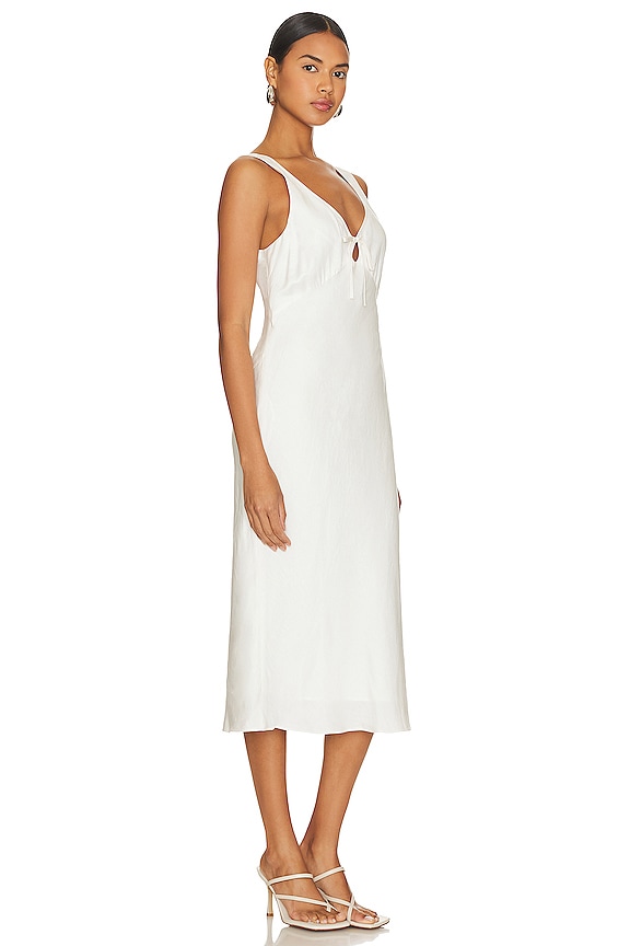 view 2 of 3 ROBE CLARISSE in White