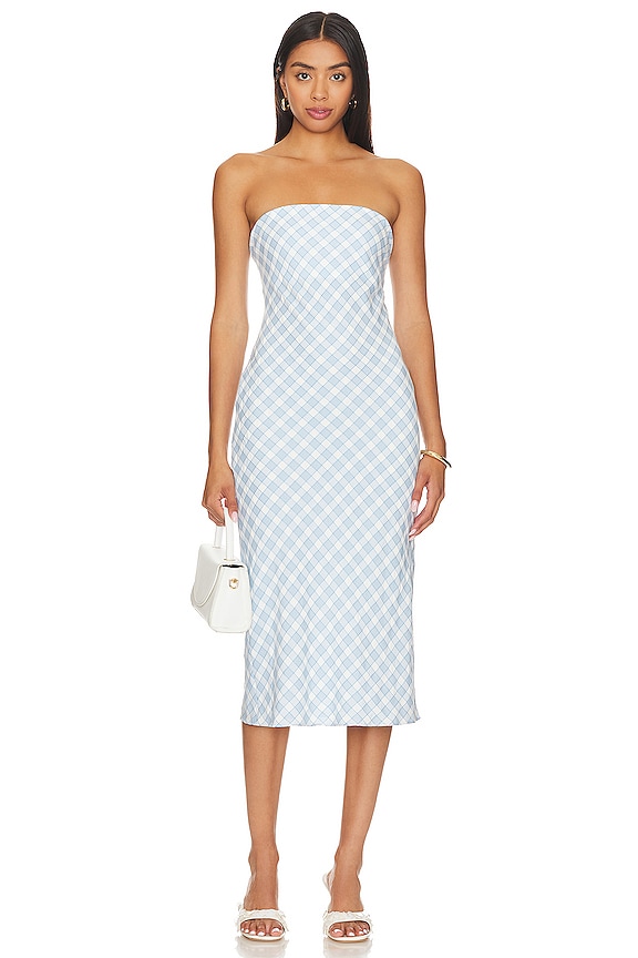 view 1 of 3 Shiran Dress in Meadow Plaid