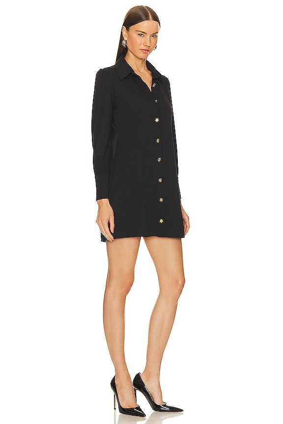 view 2 of 4 ROBE COURTE HEDDY in Black