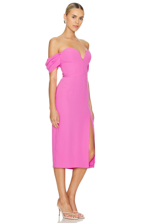 view 2 of 3 Victoria Dress in Aster