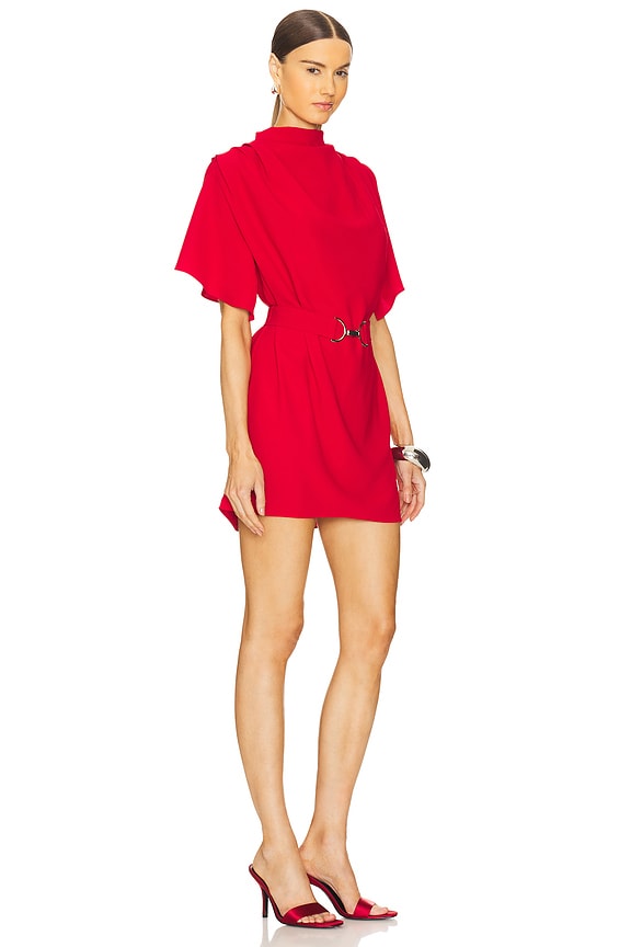 view 2 of 3 Camille Dress in Scarlet