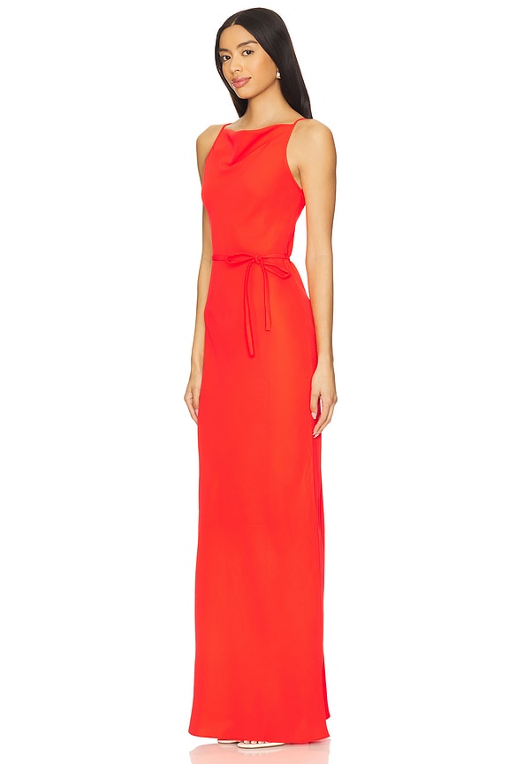 view 2 of 3 Shaelyn Maxi in Crimson