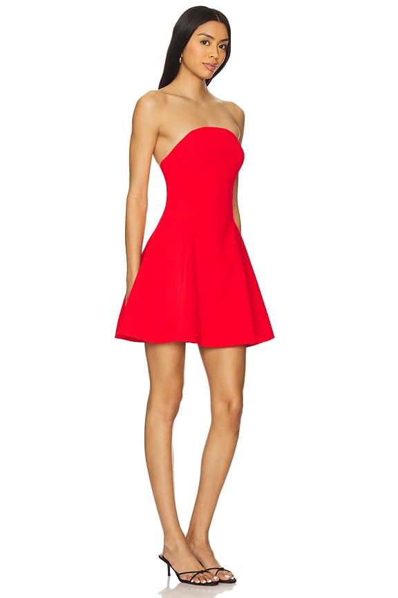 view 2 of 3 Romilly Dress in Crimson