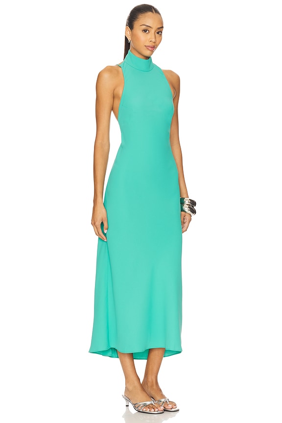 view 2 of 3 Dupont Dress in Seafoam