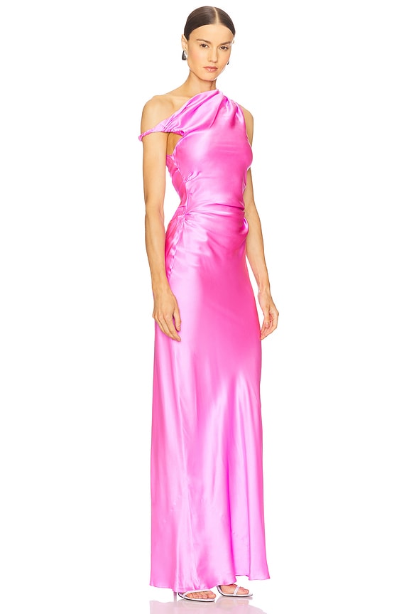 view 2 of 4 ROBE MAXI MODESTO in Aster