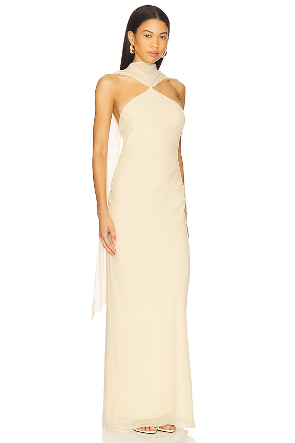 view 2 of 3 Ashton Maxi Dress in Cornsilk