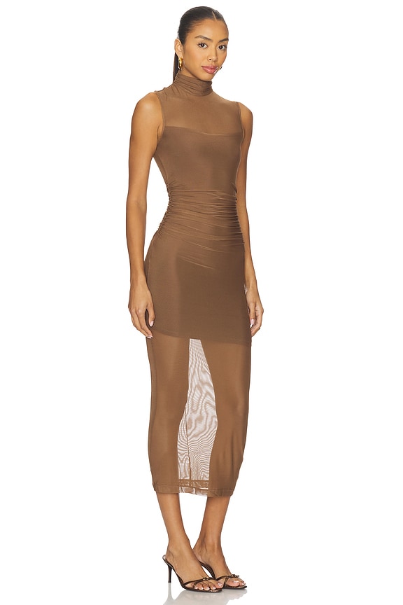 view 2 of 3 Damira Dress in Mocha