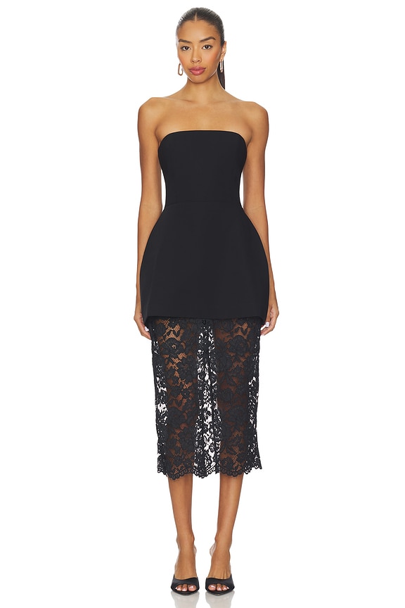 view 1 of 3 VESTIDO JADA in Black