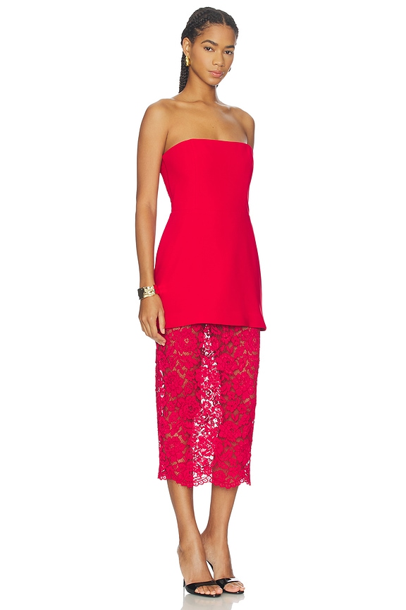 view 2 of 3 Jada Dress in Scarlet