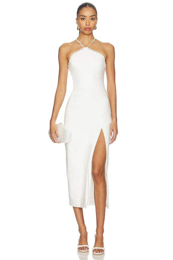 view 1 of 3 Abby Midi Dress in Ivory