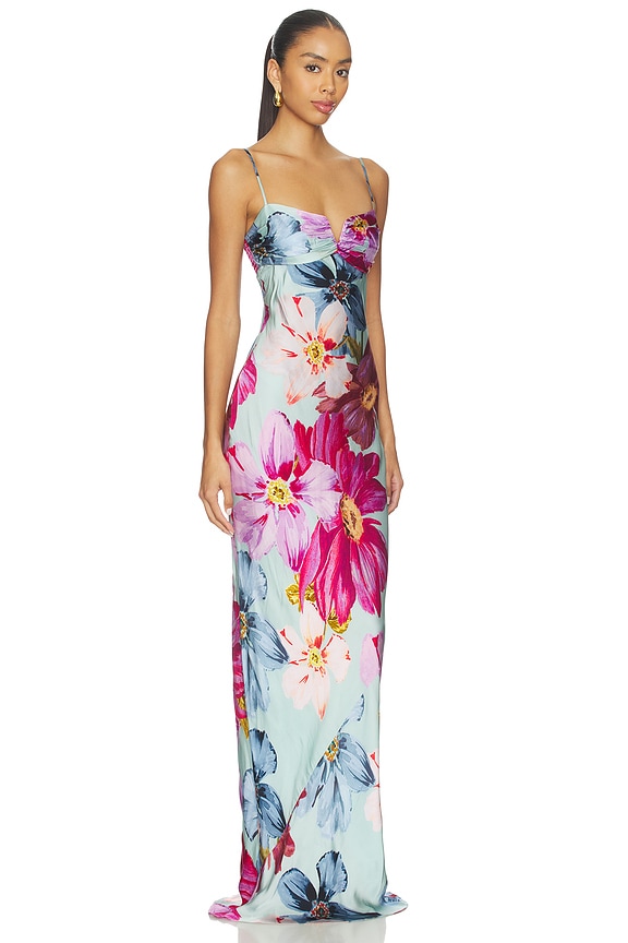 view 2 of 3 Ira Maxi Dress in Blue Multi