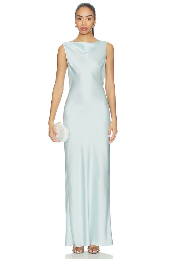 view 1 of 4 Roslyn Gown in Celadon