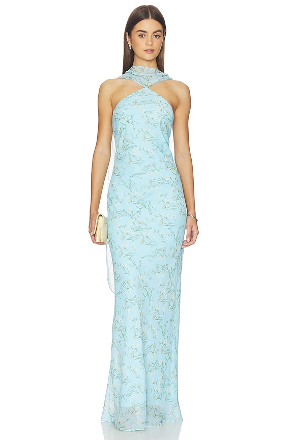 view 2 of 3 MAXIVESTIDO ASHTON in Pacific