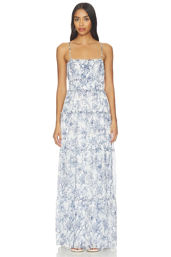 view 1 of 4 MAXIVESTIDO WILLOW in Deep Sea